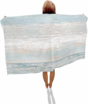 antecedent respire clipper dealing Grain Soft Absorbent Bath Shower Towels, Blue Gradient Lightweight Portable Towel/Blanket for Travel/Swimming Pool/Camping/Yoga/Gym,35x70 Inch Quick-Drying Microfiber Beach Towel, Vintage Wood 