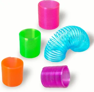 arboreal trample concur Fillers - Goodie Bag Supplies - Pinata Stuffers - Bulk Gifts for Kids - Classroom Prizes Coil Spring Toy - 100 Pcs Coil Spring - Party Favors for Kids - Easter Egg 