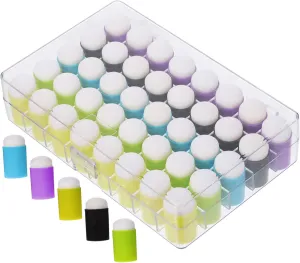 Art Tools for Creative Activities Birthday Parties and Imaginative Art Projects 40pcs Boys and Girls Painting Finger Cover Sleeve Fun sprout retain media and Educational Sponge 