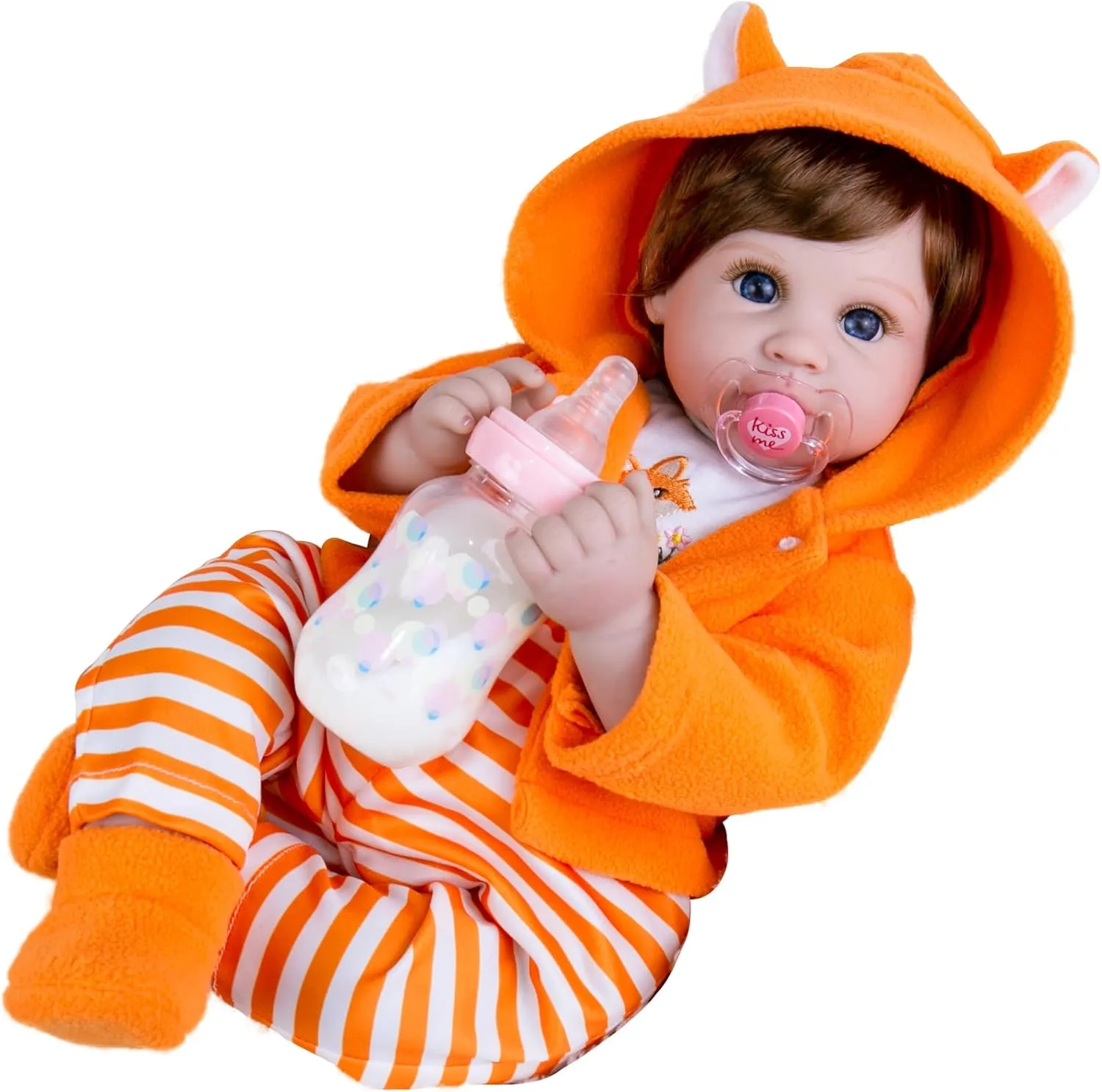 attend originally diligent nursery halite deliver Doll with Fox Outfit Newborn Baby Doll for Girls 3 , Collectors, Role Play | Real Life Baby Doll Gift Set Aori Lifelike Reborn Baby Dolls - 22 Inch Realistic Baby Girl - Soft Weighted Body 