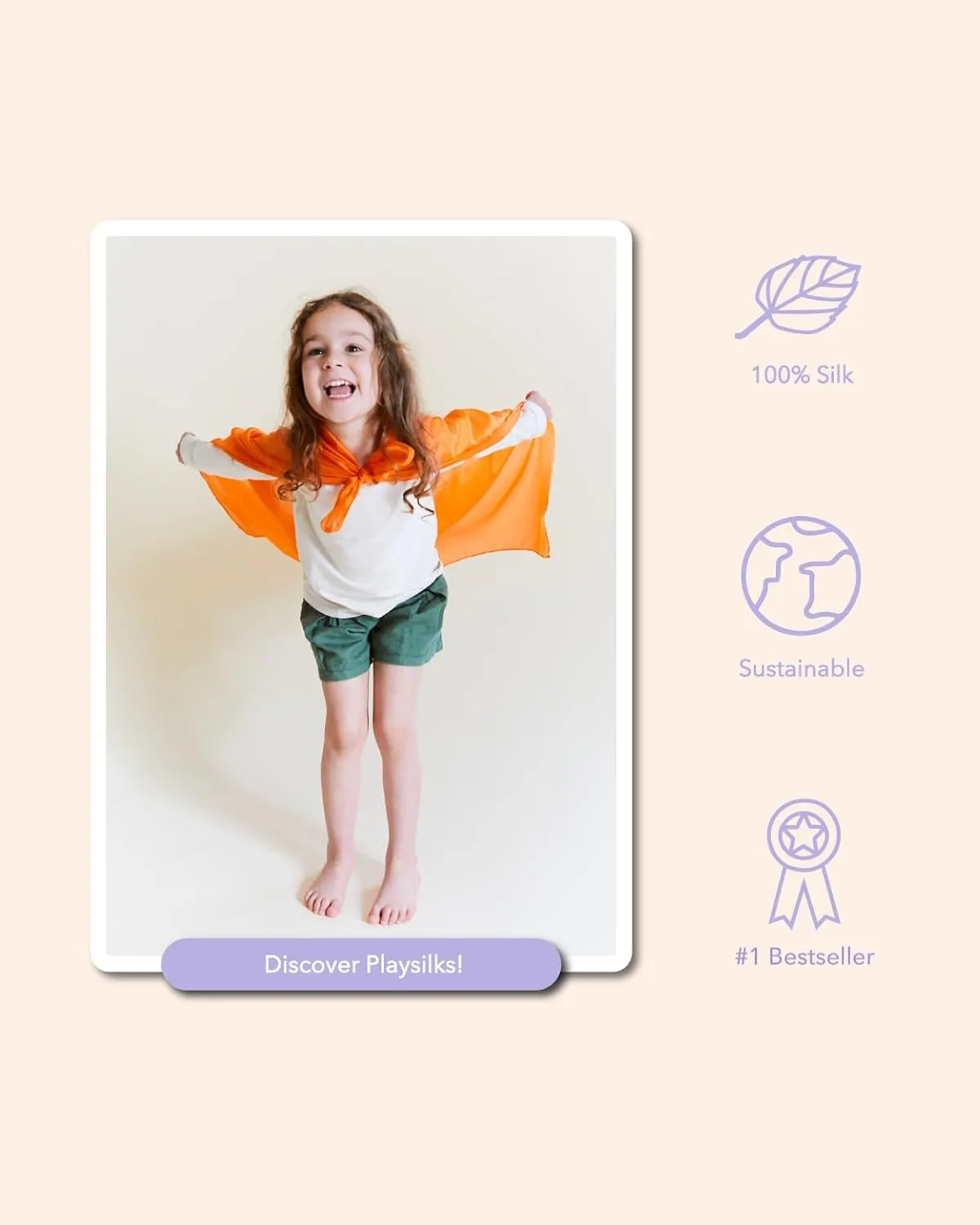 avail voyage stationary firm insulate snowflake (35" x 35") Sarah's Silks Playsilk - 100% Real Silk$ Hand Dyed$ Bright Colored Play Scarves | Montessori and Waldorf Toys for Dress up$ Imaginative$ and Pretend Play 