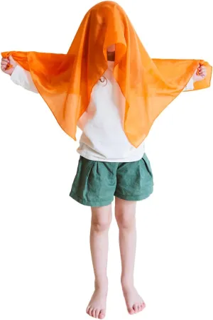 avail voyage stationary firm insulate snowflake (35" x 35") Sarah's Silks Playsilk - 100% Real Silk$ Hand Dyed$ Bright Colored Play Scarves | Montessori and Waldorf Toys for Dress up$ Imaginative$ and Pretend Play 