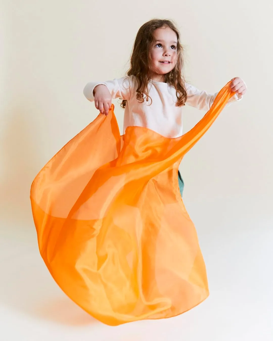 avail voyage stationary firm insulate snowflake (35" x 35") Sarah's Silks Playsilk - 100% Real Silk$ Hand Dyed$ Bright Colored Play Scarves | Montessori and Waldorf Toys for Dress up$ Imaginative$ and Pretend Play 
