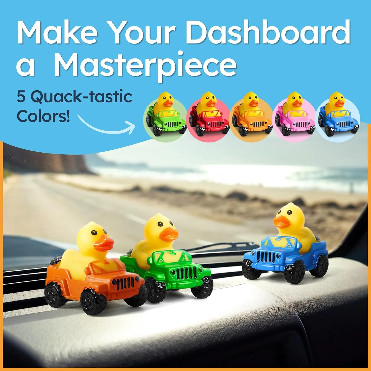 Baby Bath Toy, Mini Ducks for Jeeps, Fun Bath Toys for Babies, Jeep Gifts, Rubber Ducks in Bulk delight 15 Pack Jeep Ducks for Ducking ?C 2.4" Rubber Duckies for Jeep Lovers, 