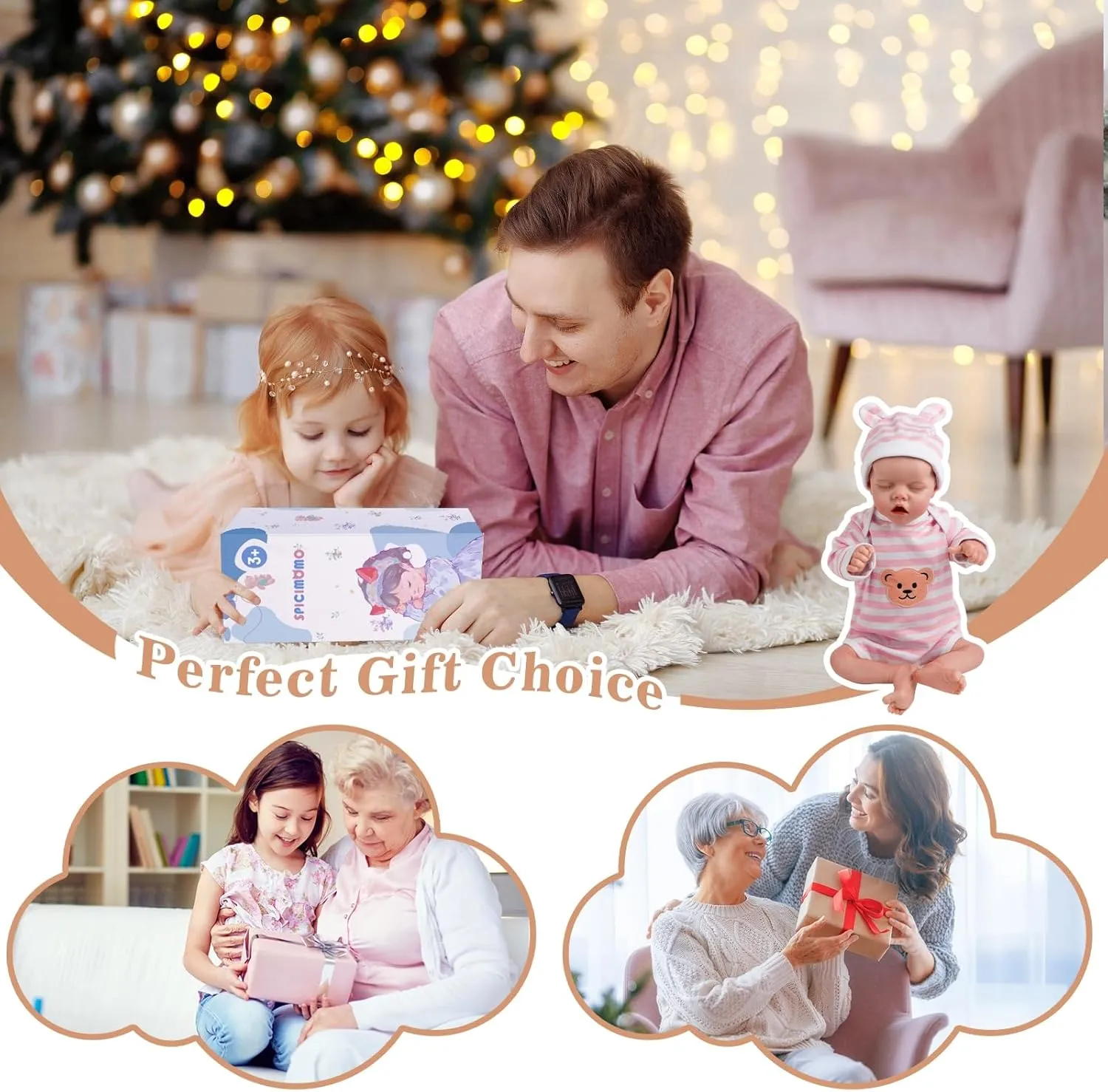 Baby Doll That Looks Real, Gift for Toddlers Kids 3  Realistic Reborn Baby Dolls Girl - Lifelike Real cooperate cathedral Britain please nest Life Full Body Vinyl 18 Inches 