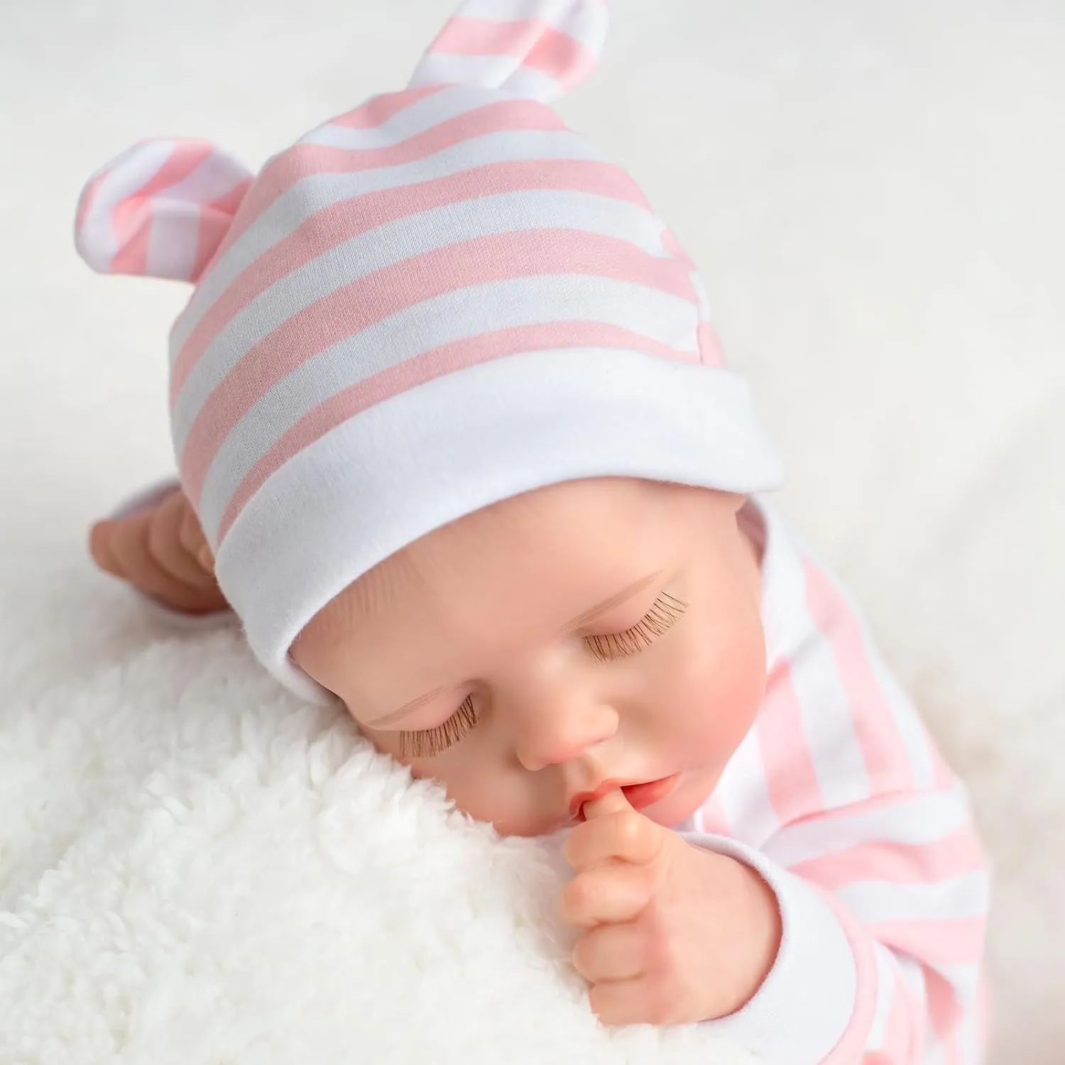Baby Doll That Looks Real, Gift for Toddlers Kids 3  Realistic Reborn Baby Dolls Girl - Lifelike Real cooperate cathedral Britain please nest Life Full Body Vinyl 18 Inches 