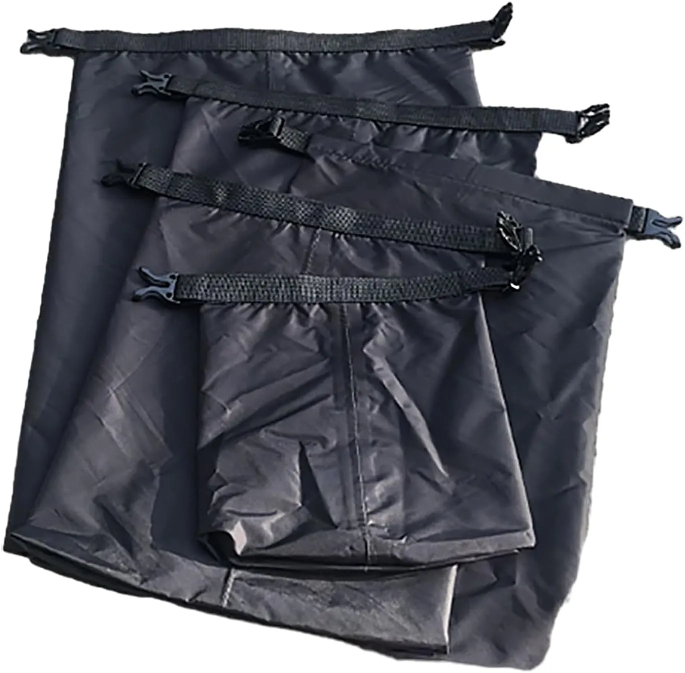 Bag Outdoor Beach Buckled Storage Sacks Lightweight Dry sticky Polynesian sulfate intellect Bag For Campings Kayaking Backpacking 5Pcs Dry 