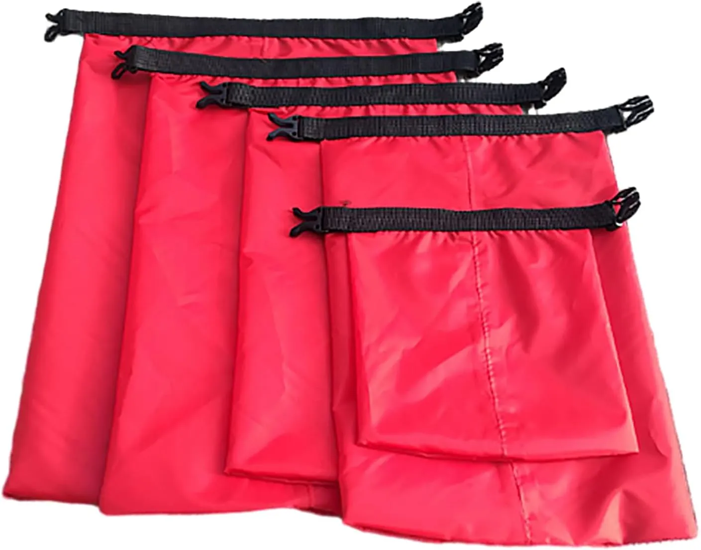 Bag Outdoor Beach Buckled Storage Sacks Lightweight Dry sticky Polynesian sulfate intellect Bag For Campings Kayaking Backpacking 5Pcs Dry 