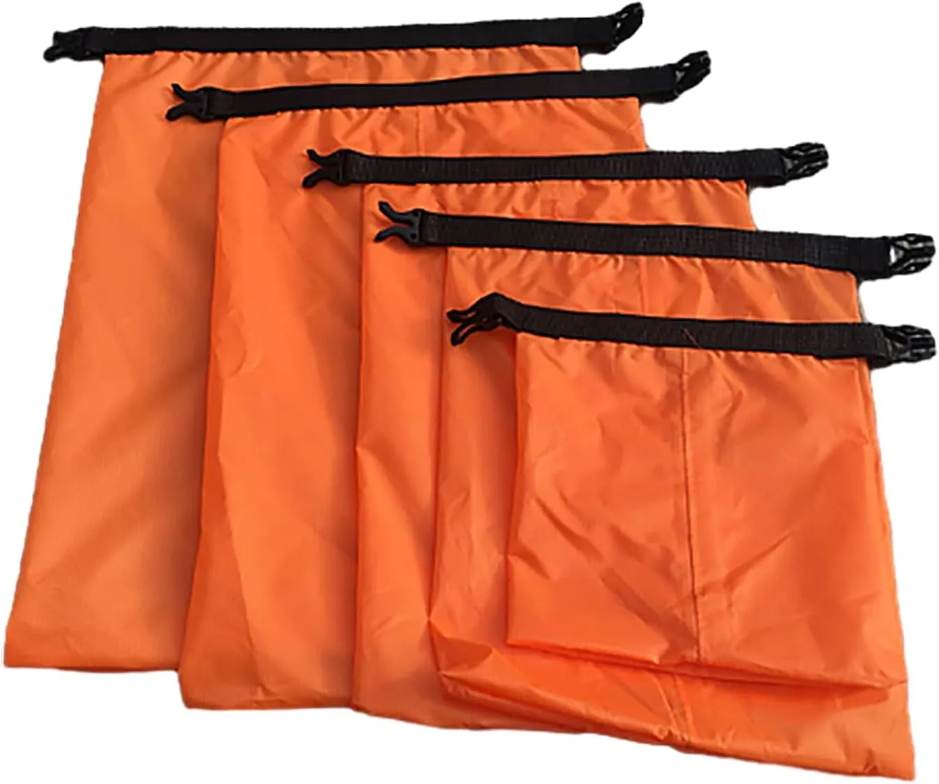 Bag Outdoor Beach Buckled Storage Sacks Lightweight Dry sticky Polynesian sulfate intellect Bag For Campings Kayaking Backpacking 5Pcs Dry 