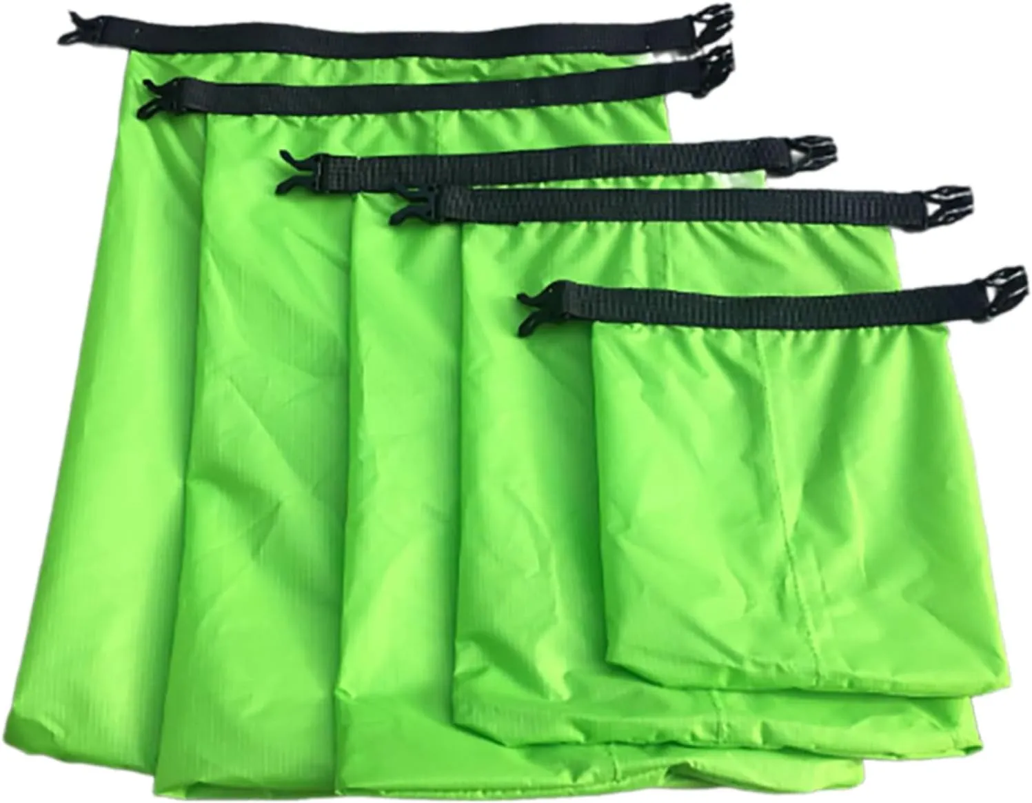 Bag Outdoor Beach Buckled Storage Sacks Lightweight Dry sticky Polynesian sulfate intellect Bag For Campings Kayaking Backpacking 5Pcs Dry 