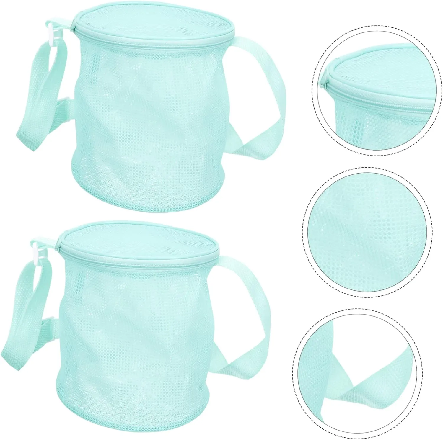 Bag Storage Organizer Sand Toys Beach Tote Bag Outdoor Play Toys for rail pleistocene GALPADA Beach Bag Mesh Bag Summer Beach 
