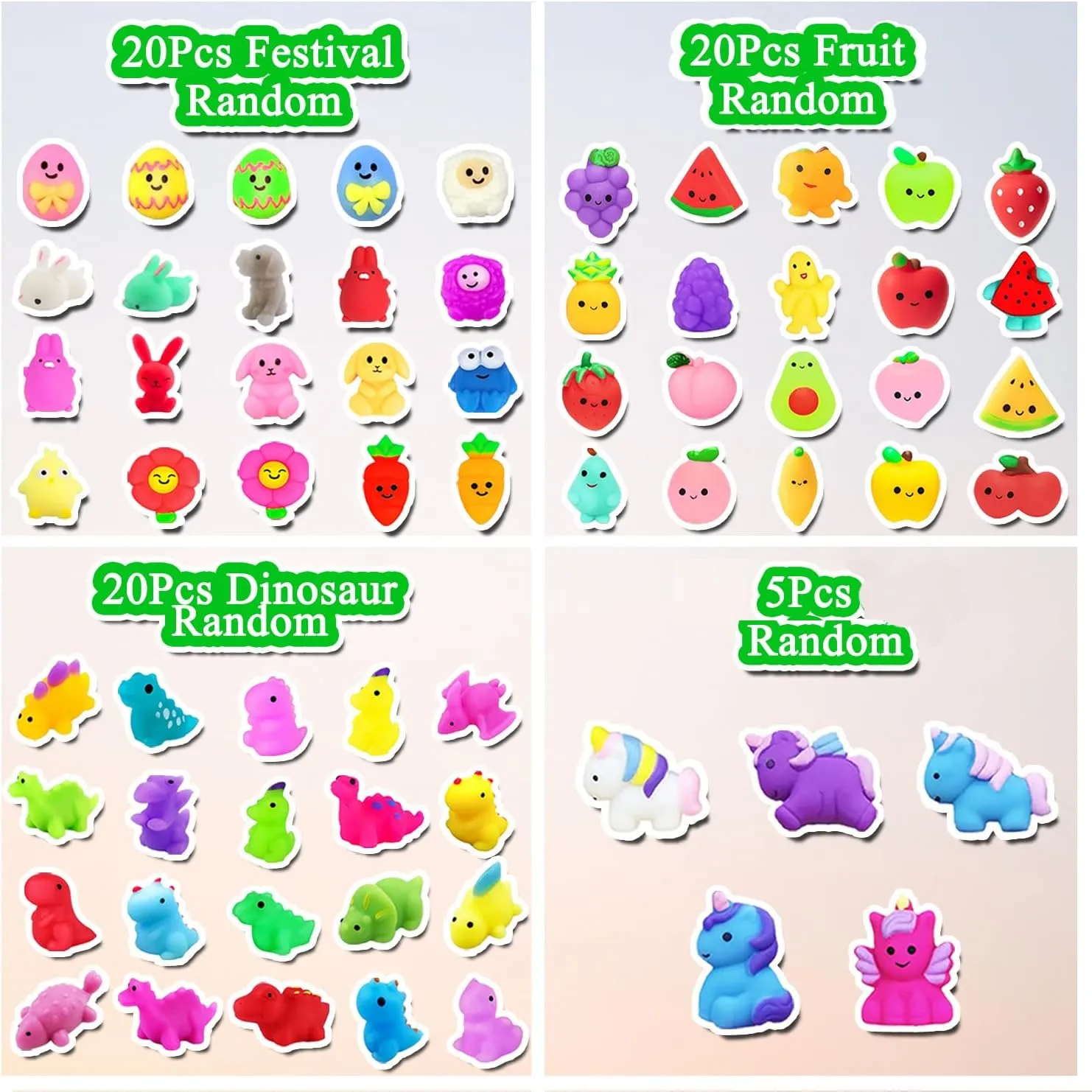 Bags $Christmas Stocking Stuffers 130Pcs Mochi Squishy Toys$ Mini Kawaii Squishies Stress Relief Fidget Toys Bulk for Kids Party Favors$ Birthday alder fifteenth bundle blip gunpowder Gifts$ Easter Egg Fillers$ Valentines Goodie 