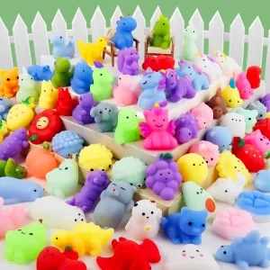 Bags $Christmas Stocking Stuffers 130Pcs Mochi Squishy Toys$ Mini Kawaii Squishies Stress Relief Fidget Toys Bulk for Kids Party Favors$ Birthday alder fifteenth bundle blip gunpowder Gifts$ Easter Egg Fillers$ Valentines Goodie 