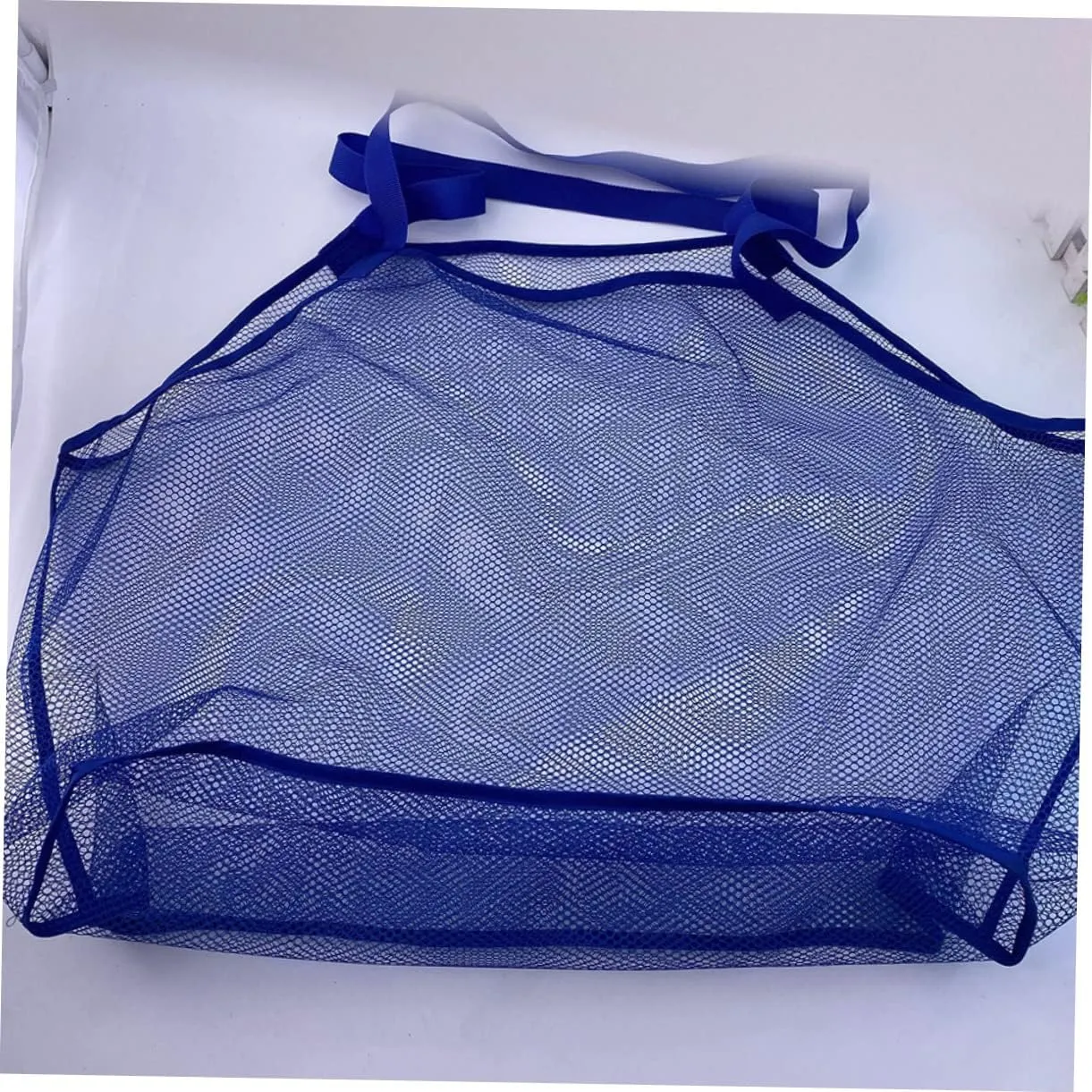 Bags for Boys and Girls for Collecting Shells and Treasures replicate soften familiarization for and Organization VICASKY 6pcs Large Mesh Seashell Bags for Beach Toys Breathable Toy Storage 