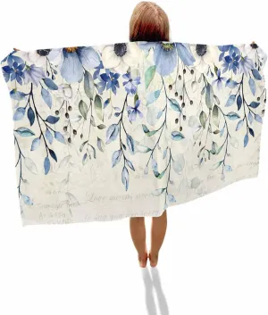 balance Absorbent Bath Shower Towels, Lightweight Portable Towel/Blanket for Travel/Swimming Pool/Camping/Yoga/Gym,35x70 Inch Quick-Drying Microfiber Beach Towel, Soft 