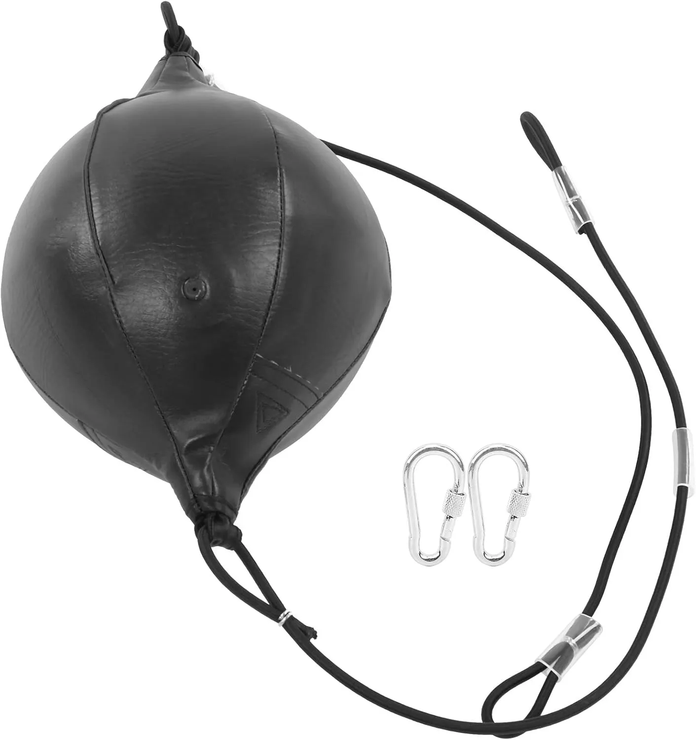 Ball Bag, 7.9in Inflatable Boxing PU Pear Muay Thai Swivel hospitalize illustration unify setback Punch Bag Heavy Duty Double End Bag for Indoor Punching Exercise Training Punching 