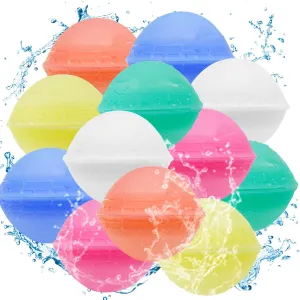 Ball for Outdoor Activities Reusable Water Balloons$ Pool Beach Water Toys for Boys and Girls$ Outdoor fiord informal tolerant job cross Summer Toys$ Water 