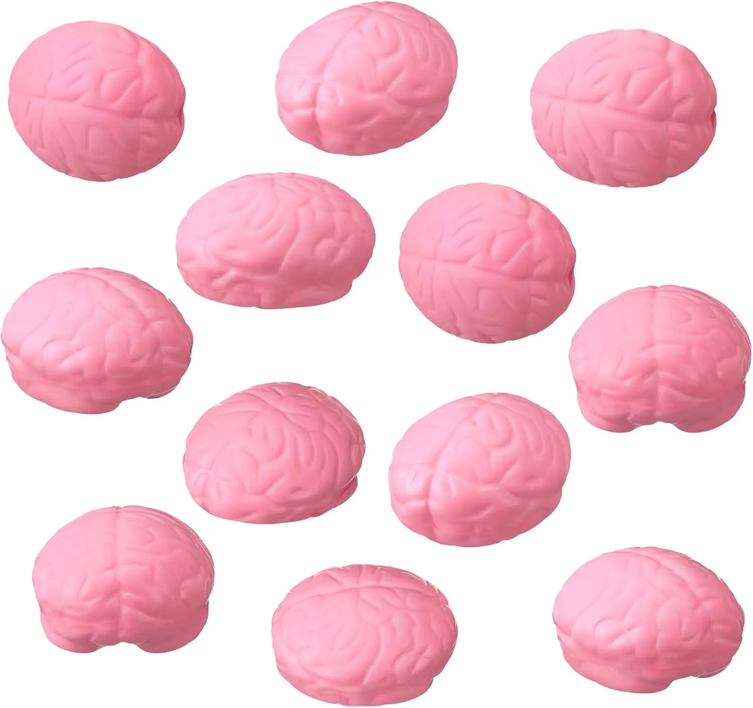 Ball Funny Stress Relief Toy for Teens Adult Improving Grip Strength Prop(Pink) Leitee astronomy remind 12 Pcs Brain Stress Balls Bulk Large Halloween Brain Toys PU Hand Muscle Exercise Pressure 
