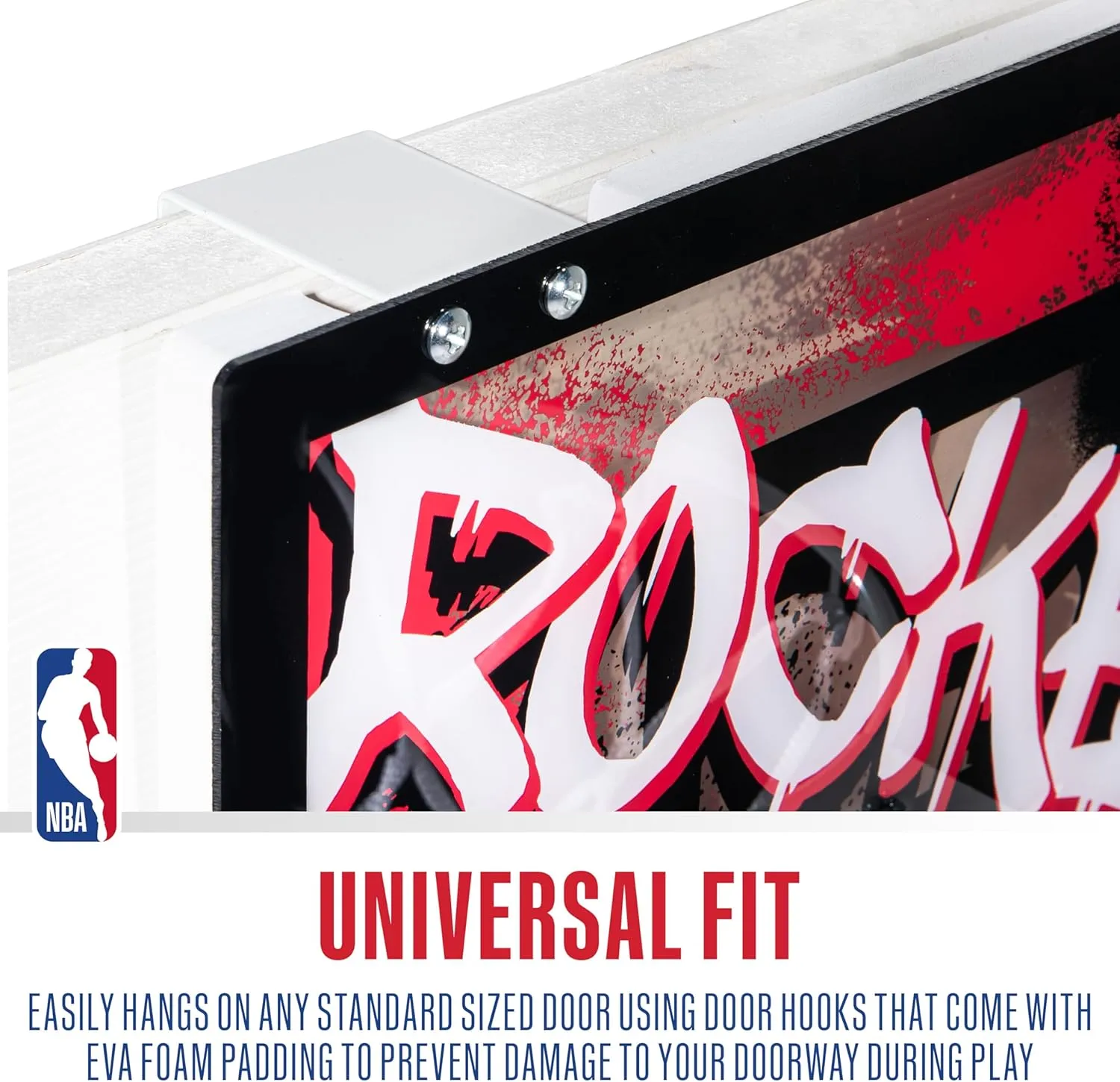 Ball Set - NBA veil storage turkey emboss Fan Mini Hoops Franklin Sports NBA Team Over the Door Basketball Hoops - Kids Indoor Mini Basketball Hoop   