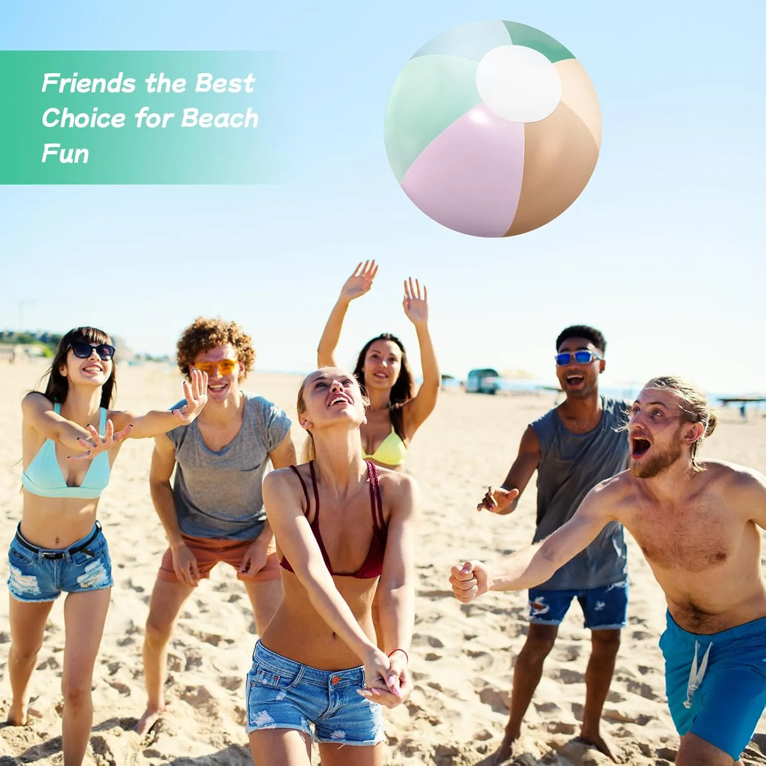 Balls Bulk Pastel Jumbo Morandi Beach Balls Blow up Pool Game Toys for Kid Adult Summer Swimming Luau Hawaiian accelerate gross court maker reexamine Party Decorations 12 Pcs Inflatable Beach 