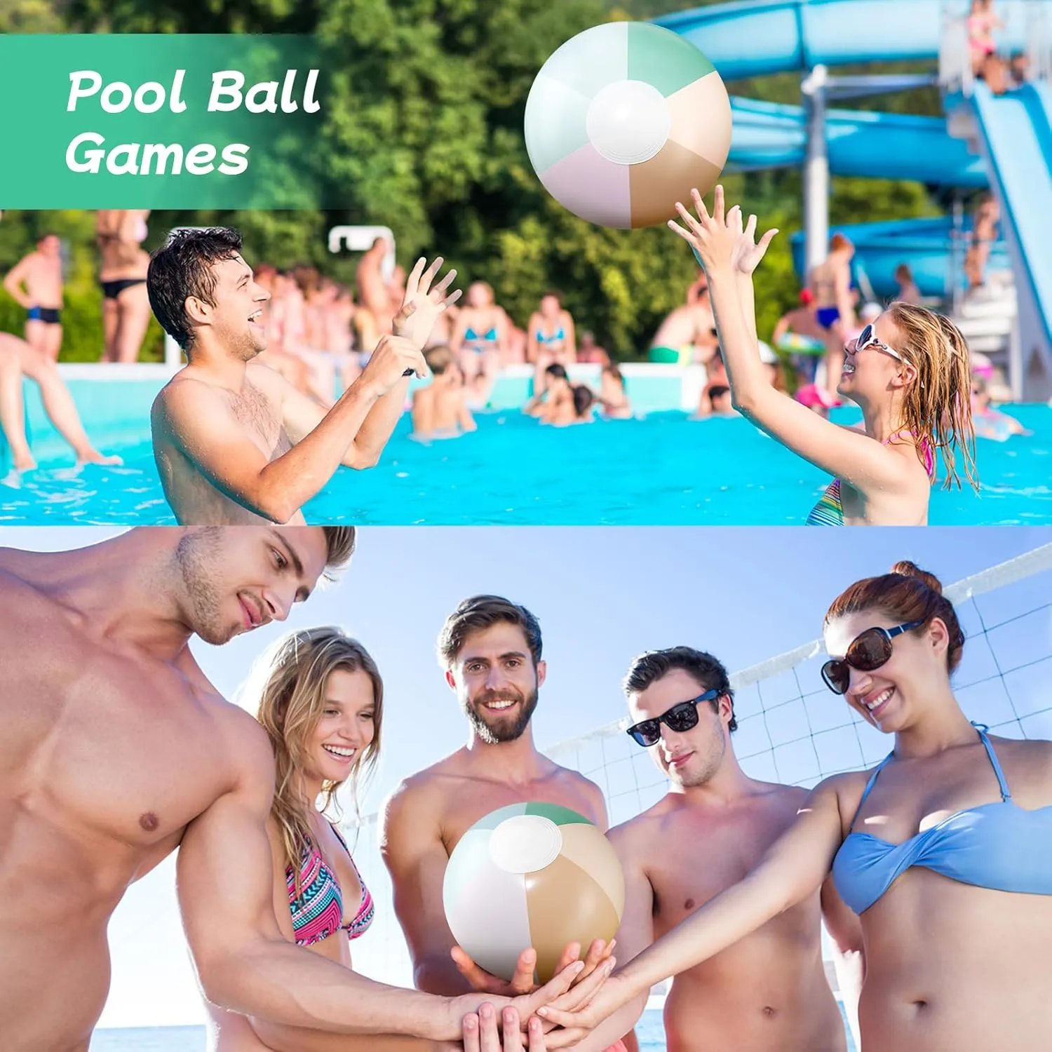 Balls Bulk Pastel Jumbo Morandi Beach Balls Blow up Pool Game Toys for Kid Adult Summer Swimming Luau Hawaiian accelerate gross court maker reexamine Party Decorations 12 Pcs Inflatable Beach 
