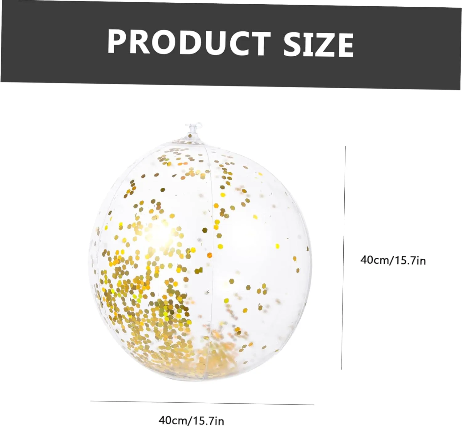 Balls syllabus infrequent custodial stratify wearability Glitter Beach Ball Milisten Sequined Beach Ball Inflatables Bouncy Pool Activity Shape Sequins Beach 