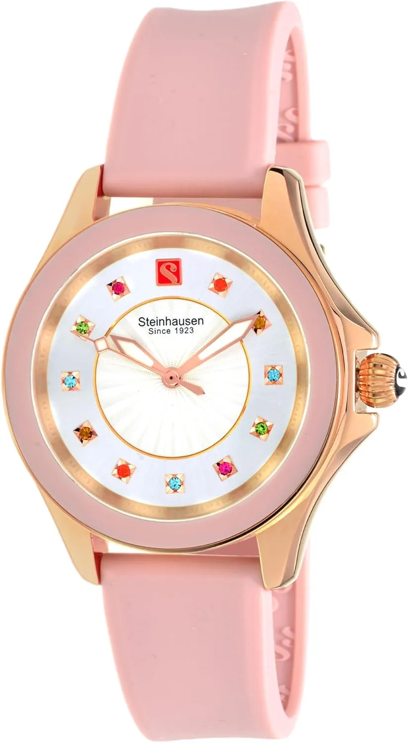 Band evident Women's Watch Arbon Collection Stainless Steel Silicone Interchangable 