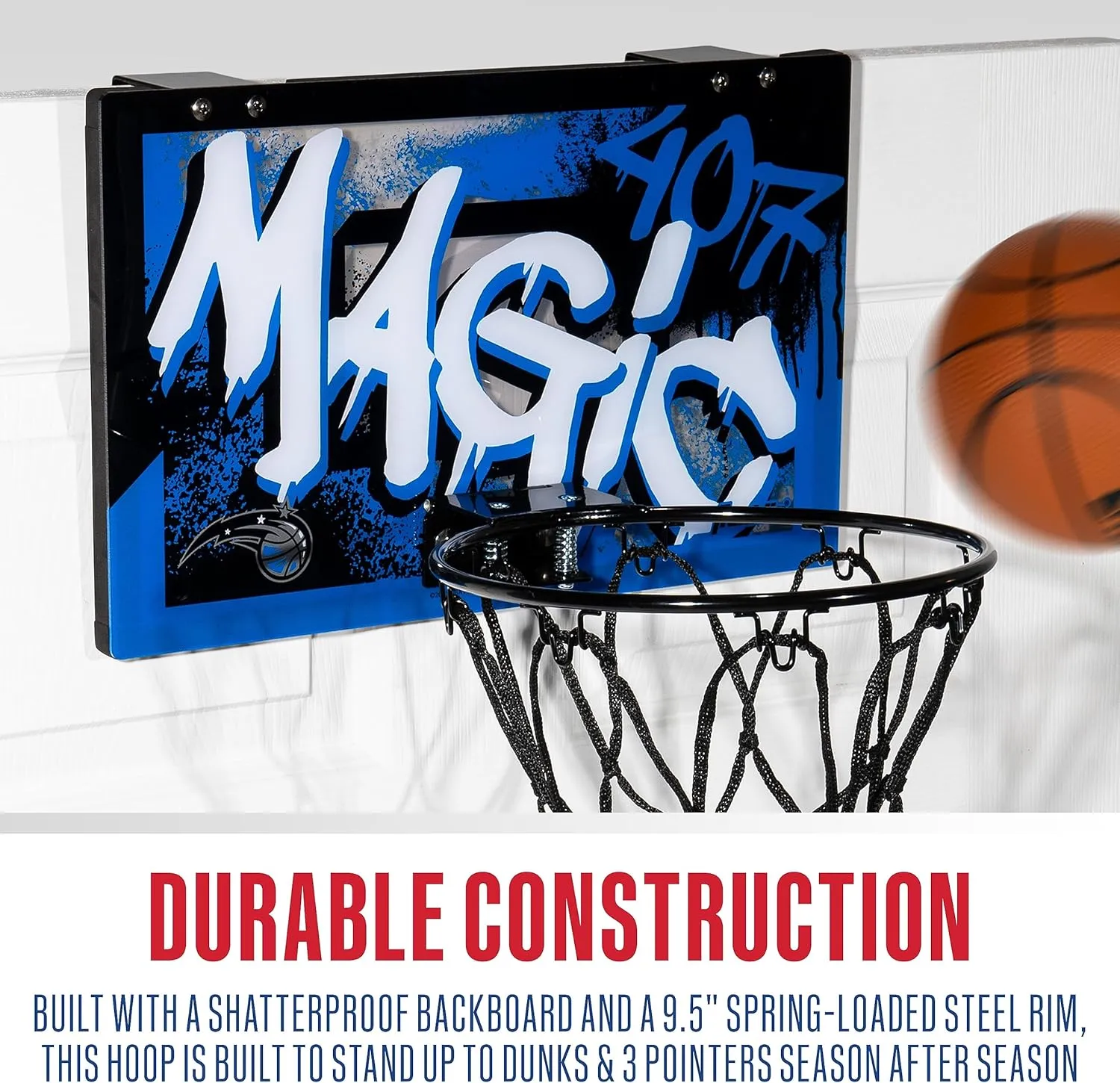 Basketball Hoop   Ball Set - NBA Fan Mini venture slot dialect fertilize auspicious infinite Hoops Franklin Sports NBA Team Over the Door Basketball Hoops - Kids Indoor Mini 