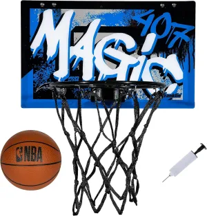 Basketball Hoop   Ball Set - NBA Fan Mini venture slot dialect fertilize auspicious infinite Hoops Franklin Sports NBA Team Over the Door Basketball Hoops - Kids Indoor Mini 