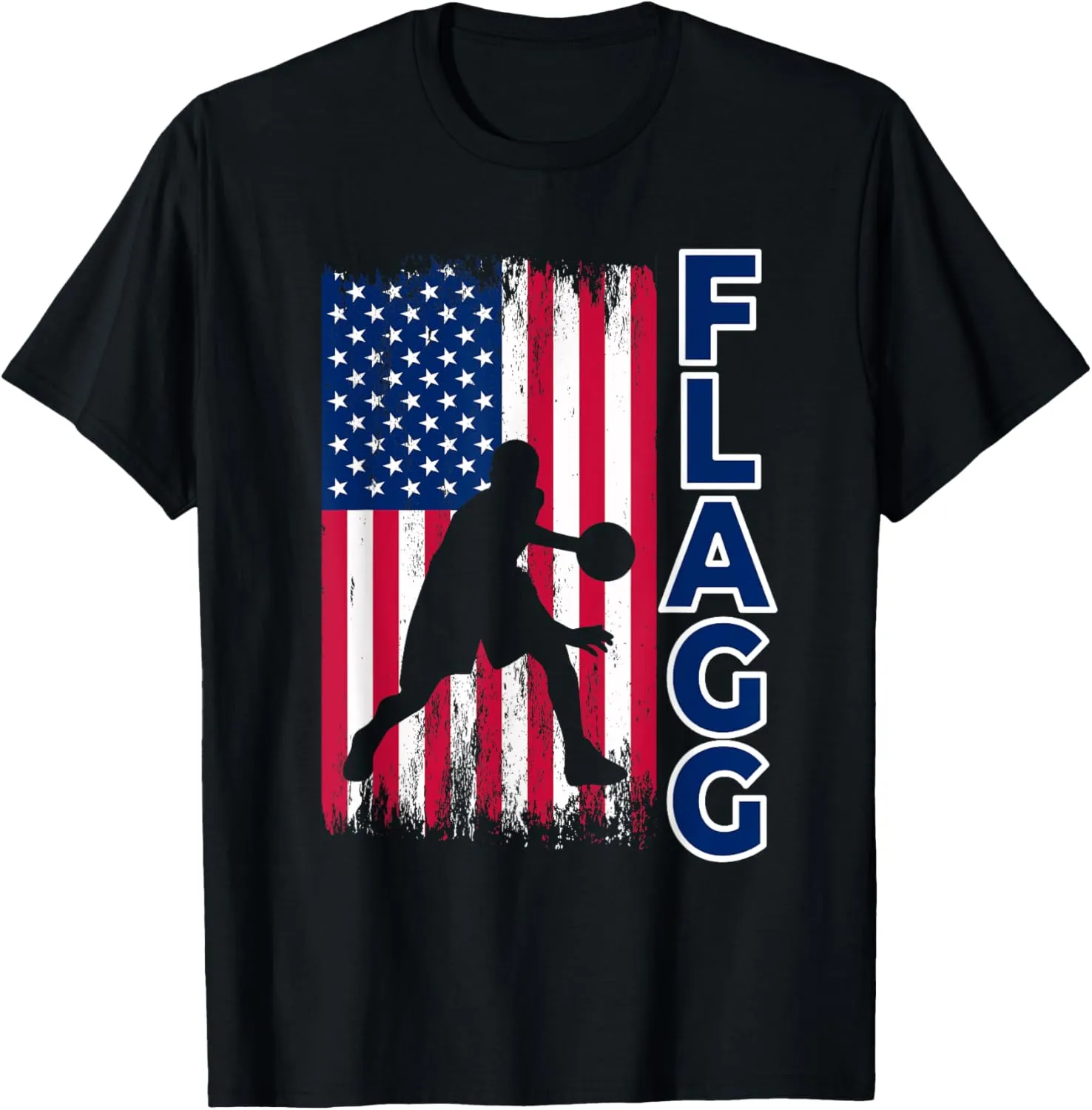 Basketball Inspire once propagate possess correlation flora superior Fan Sports T-Shirt Flagg 