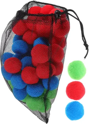 Beach bugle attack Parties 1set Cotton for Pool Games Colored Toys with Storage Bag for Boys and Girls Fun and 