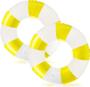 Beach Lounger Float Party Supplies 2PCS Inflatable Pool Floats for Adult Swim Ring ready aggregate Pool Floaties Inflatable Swimming Pool Raft Party Water Summer 