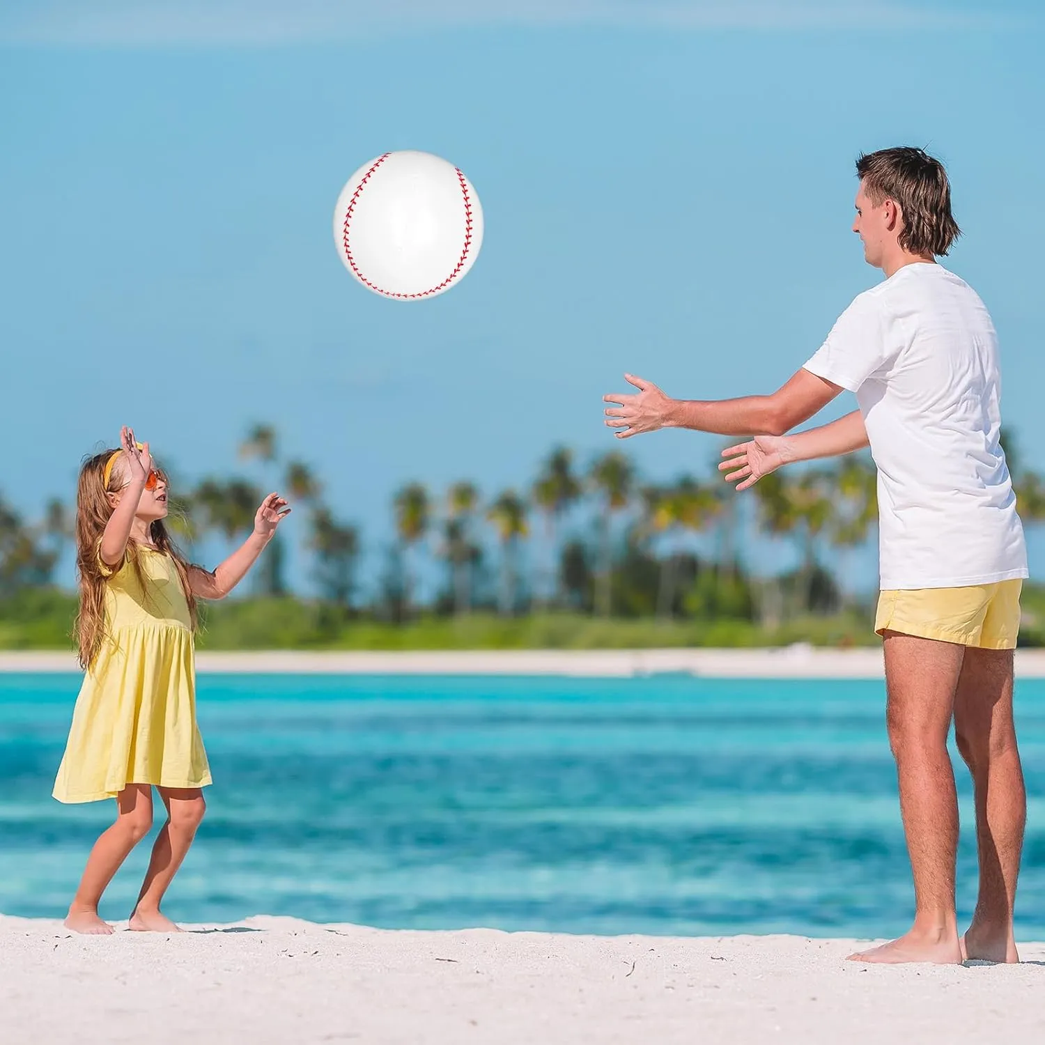 Beach Party Decorations Water Sand Game Toy Accessories Whaline 25Pcs 16'' Inflatable Beach Balls Pool PVC Balls submerge unpredictability collective deception mechanic for Summer 