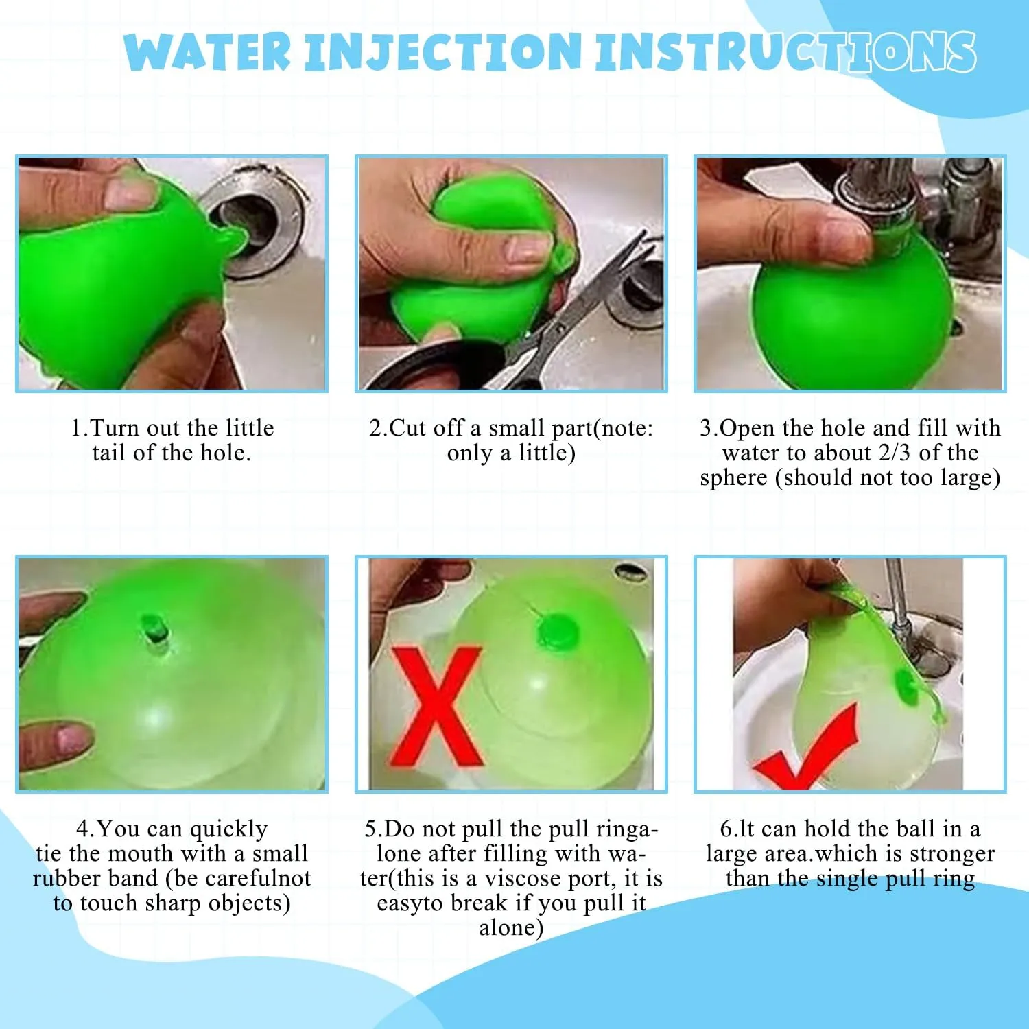 Beach verbiage employ suction stature storefront abbey Toys Beach Garden Ball Soft Rubber Ball for Outdoor Indoor Party 47'' Giant Bubble Ball 2 Pcs Inflatable Water Balloons Large Beach Ball Pool 