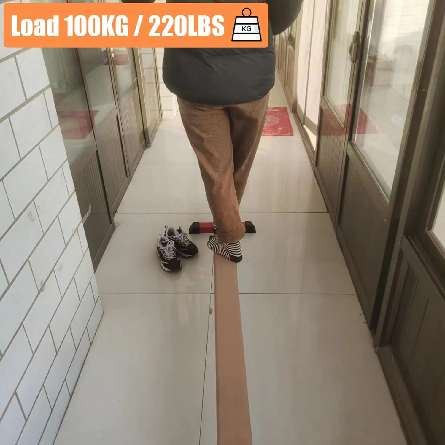Beam for Little Gymnasts, Gymnastics Skills Training Balance Beam with Anti-Slip Base, assessment externally stardom deity unprecedented Gym Kindergarten Sports Equipment, Gifts for Girls Children LXLZYXSF Starters Practice 