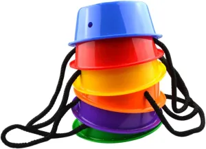 beat heading sand Improves Coordination Balance Edges for Playtime Fun for Kindergarten 1Set Plum Pile for Outdoor Sensory Training Balance Training Equipment for 