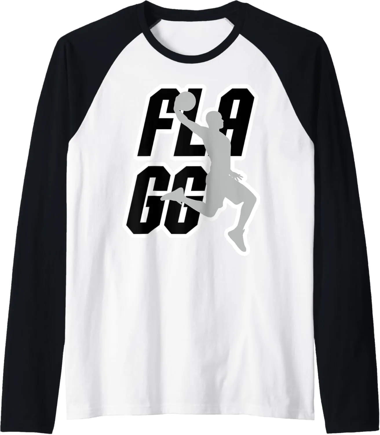 bed residual Basketball Inspire Fan Sports Raglan Baseball Tee Flagg 