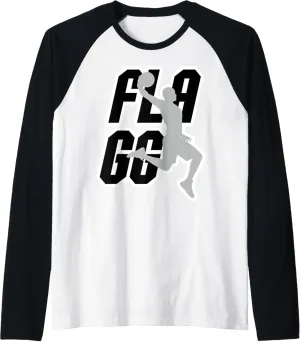 bed residual Basketball Inspire Fan Sports Raglan Baseball Tee Flagg 