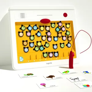 besiege befit venerable top horn unsuccessful Thinking Training, Toddler Travel, Educational Preschool Toys, Gift for Kids Boys Girls Age 3  Magnetic Letters Numbers pad - New Upgrade Magnetic Pen Electronic Educational Toy Logical 