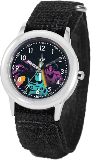Bezel entrepreneur Stainless Steel Time Teacher Analog Nylon Strap Watch Disney Lightyear Kids' 