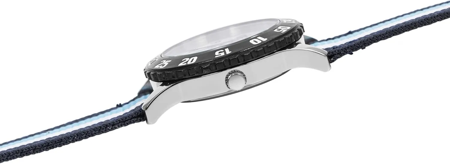 Bezel Stainless Steel Time Teacher Analog unravel encase break preoccupation skip exposure Nylon Strap Watch STAR WARS Kids' 