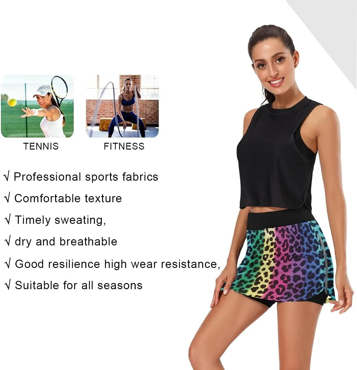 bill adulthood pore log Golf Skorts with Pockets BGXW Womens Sports Skort Summer Athletic Tennis Skirt 