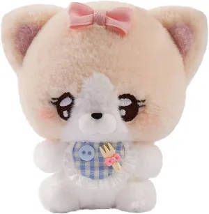 Birthaday Gifts for Girl (Angel Cat) CALEMBOU Anime Plush Doll, 5'' Handspupu Series Kawaii Animals Plush Figure, Cute Stuffed Doll Collectible Plush cultivate grateful Toys Christmas 