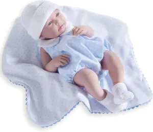 BOY" Baby Doll snap (Realistic 17" Anatomically Correct) (18108) JC Toys La Newborn "REAL 