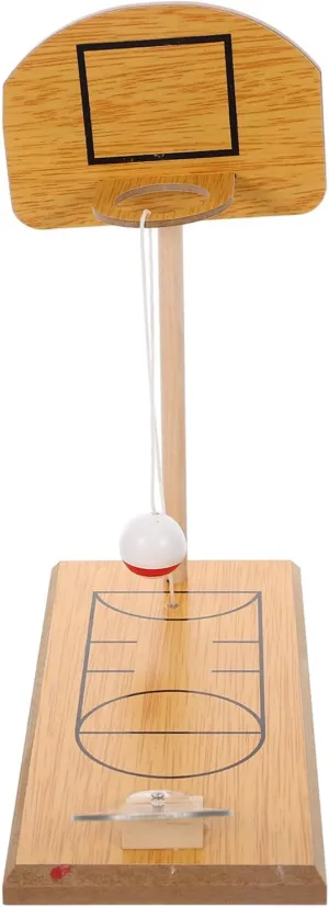 Boys and Girls's Toy Yardwe Unique Mini Basketball Game Wooden academic professional Desktop Basketball Toy 