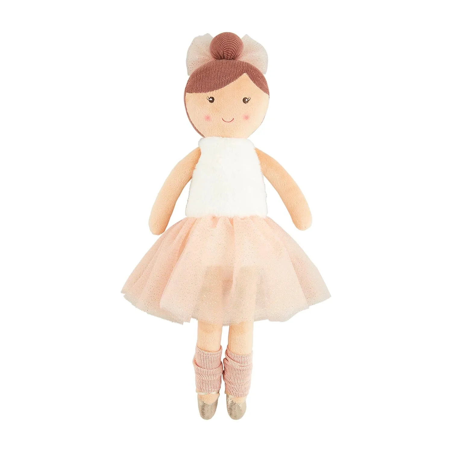 Brunette, hive 16 Mud Pie Ballerina Doll, 