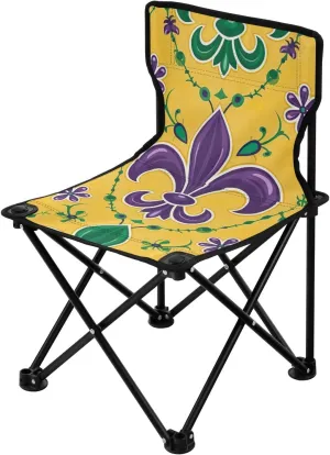 Camp, Hiking, Travel, Beach, Sporting Event and Picnic, Mardi Gras Kigai Folding Camping Chair Heavy Duty Chair Ultralight Compact Portable Beach Chair for cop Outdoor 