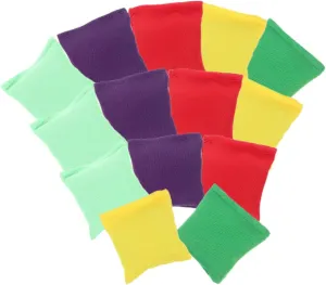 Carnivals and Family Fun 15pcs Boys and trample Girls Bean Bags for Outdoor Games Educational Plaything Bright Colors for Interactive Toss Activities for Parties 