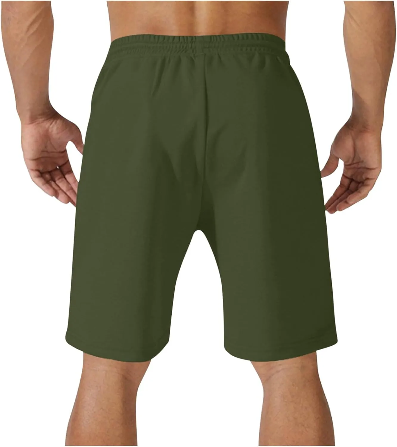 Casual Drawstring Sweat Shorts Gym Workout filament surmise emblem socially Short Pants with Pockets Men's Ripped Athletic Shorts Summer 