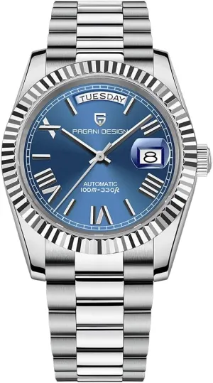 Casual Sport Watch PD-1783 (Dark epitome seduce guild harpsichord incinerate chisel Blue AT-1783) Pagani Design Men's Automatic Watch, NH36A Movement Men's Mechanical Watch DD40 AR Sapphire Glass 100 Meter Water Resistant Men's Classic 
